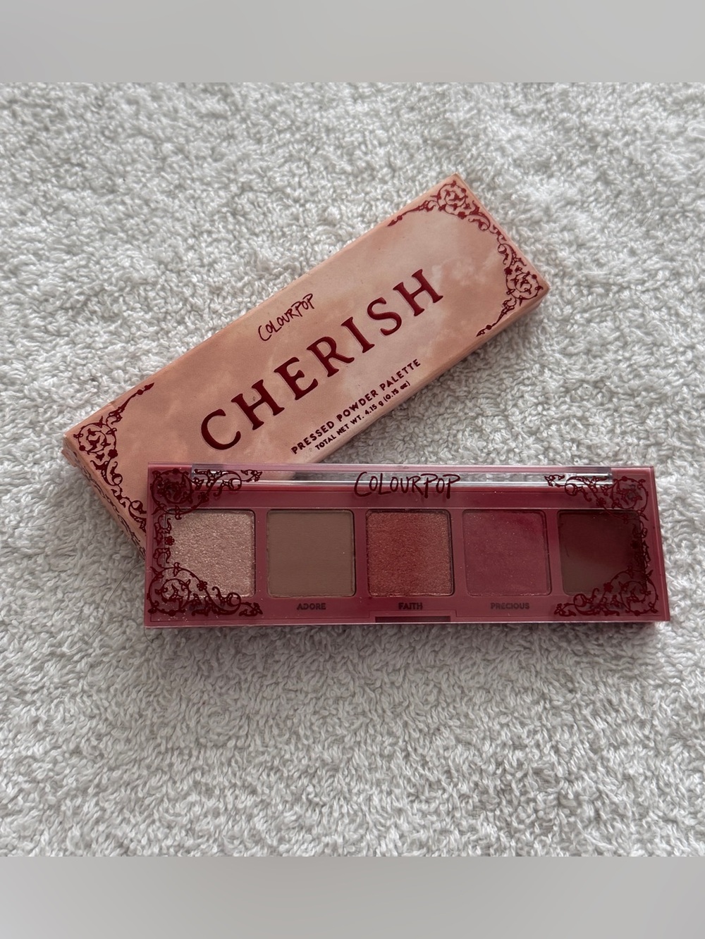 Colourpop Cherish 5 Pan Eyeshadow Palette BNIB.